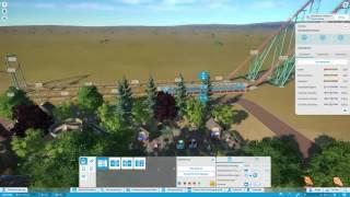 PlanetCoaster #08 Die erste Achterbahn im Park