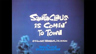 Santa Claus Is Comin to Town 1970 title sequence