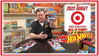 2022 Hot Wheels Target Red Edition all 12 Cars  Hot Wheels