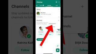 How To Create WhatsApp Channel  WhatsApp New Update  WhatsApp New Update 2023