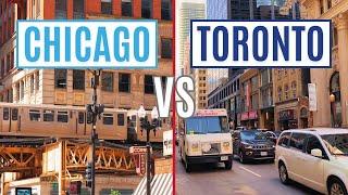 Sideways Chicago vs. Tilted Toronto Great Lakes Urbanism Showdown