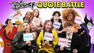 Cast Of Disneys Descendants Guess the Disney Villain Quote