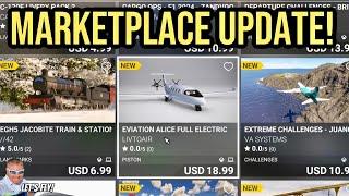 Marketplace Update Microsoft Flight Simulator  MSFS2020 Update