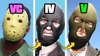 ALL BANK HEISTS in GTA Games Evolution