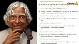 Bollywood Pays Tribute To APJ Abdul Kalam