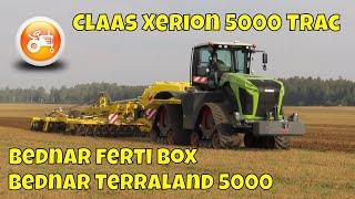 Claas Demonstrations 2023  Claas Xerion 5000 Trac TS & Bednar Terraland DO 5000