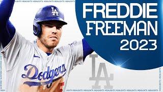 Freddies best season?  Freddie Freeman Full 2023 Highlights