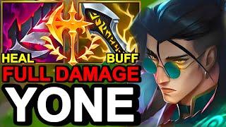 Wild Rift China Yone Jungle - 18KILL Sovereign Solo Rank Gameplay - Fiend Queller Yone Skin