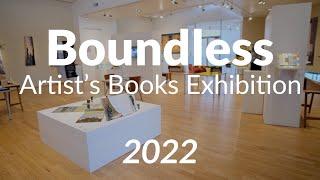 BOUNDLESS  Artists Books Exhibition 2022  BIMA