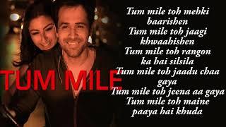 Tum Mile - Title Track Video  Emraan Hashmi Soha Ali Khan