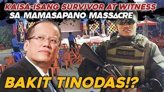 NAKALIGTAS sa Mamasapano Ma.ssacre pero TINODAS RIN?