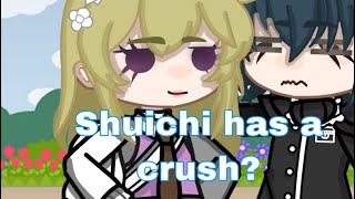 Shuichi has a crush? ft. Shuichi and Kaede Saiouma Gacha club read Desc