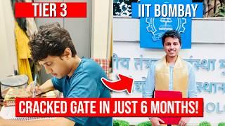 How I Cracked GATE in Just 6 Months? My GATE Preparation Journey to IIT Bombay MTech