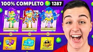 GASTO MUCHAS GEMAS para COMPLETAR el NUEVO BRAWL PASS PLUS  Brawl Stars