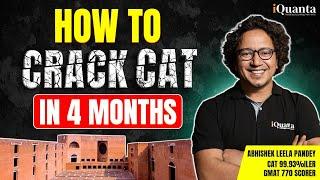 How to crack CAT in 4 months  CAT 2024 Detailed Strategy