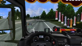 Euro Truck Simulator 2 - Small Drive in Belarus with MAN TGX 18.680 V8