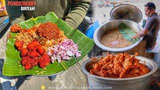 Highest Selling Biriyani Of Pondicherry  2 Hour Main Khatam  Thokku Biriyani  Street Food Indian