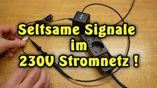 Seltsame Signale im  230 V Stromnetz 