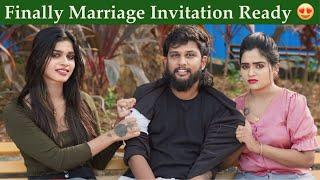 Finally Marriage Invitation Ready  Abi Cried   VJ Prem