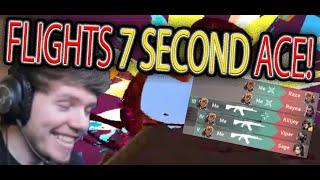 Flights INSANE INSTANT RAZE ACE Valorant Best Plays and Funny Moments #295