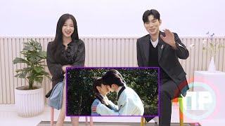 Yoo In-Soo and ARIN react to Jang Uk and Mu-Deok  kiss scenes  #환혼 #alchemyofsouls