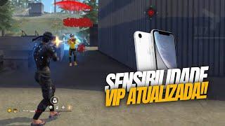  MELHOR SENSIBILIDADE DO IPHONE XR 11 PARA FREE FIRE DEPOIS DA ATUALIZAÇÃO 2024 DPI IPHONE