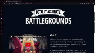 How to download TABG Totally accurate Battlegrounds