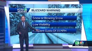 What this weeks blizzard warning for the Sierra actually means