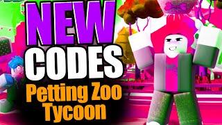 Petting Zoo Tycoon CODES - ROBLOX 2024