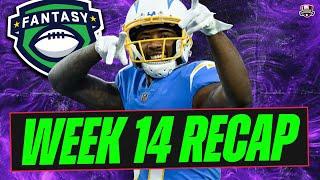 2022 Fantasy Football - WHAT JUST HAPPENED in Week 14?? Biggest Hits and Misses of Last Week