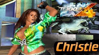 Tekken 4 Story Mode - Christie Monteiro 4K PCSX2 1.6.0