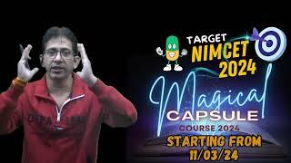 Magical Capsule Course 2024  Impetus Gurukul  NIMCET 2024 exam