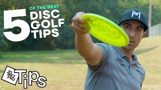 The 5 best UPSHOT TIPS from Paul McBeth 5x World Champion  Disc Golf Tutorial