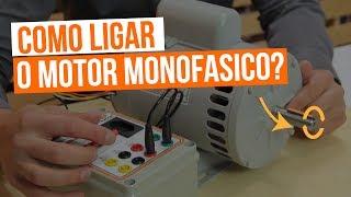 Como ligar o motor monofásico ?