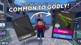 HOW TO GET YOUR FIRST GODLY common to godly mm2 trading montage