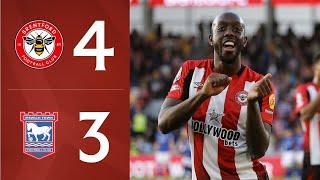 Wissa and Mbeumo on target AGAIN   Brentford 4-3 Ipswich Town  Premier League Highlights