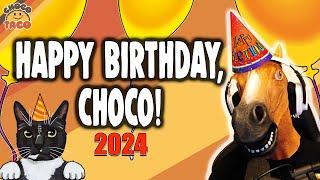 ITS CHOCOTACOS BIRTHDAY AGAIN And Here is His Reaction to His 2024 Birthday Video