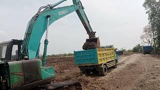 skill operator excavator kobelco Jos gandos