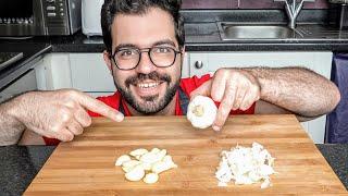 Peeling Garlic  اسهل طريقة لتقشير كمية كبيرة من الثوم و خزن الثوم لمدة سنة كاملة  شيف شاهين