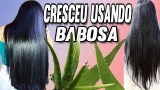 FAÇA SEU CABELO CRESCER COM BABOSA - PROJETO RAPUNZEL #como#rapunzel#babosa#hair #explorer#beleza