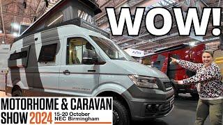 Our *TOP PICKS* from the 2024 Motorhome and Caravan Show @ NEC