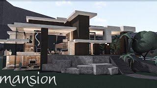 Bloxburg Mansion Modern House  House Build