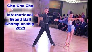 Cha Cha - International Grand Ball - 2nd place Junior 2 category