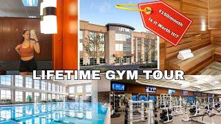 LIFETIME ATHLETIC GYM TOUR  $150month is a luxury gym worth it?