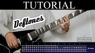 Change - Deftones Tutorial de Guitarra  How to play