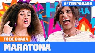 MARATONE a QUARTA TEMPORADA de TÔ DE GRAÇA  Tô De Graça  Humor Multishow