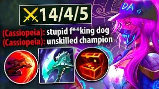 I Went Hyper-Carry Akali in MASTER TIER... Then THIS Happened