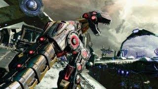 DLC Trailer - Official Transformers Fall of Cybertron Video Dinobots vs. Insecticons