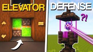 Minecraft 5+ New Redstone Builds & Hacks