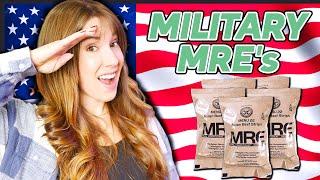 Ladies Try Military MREs Meals Ready to Eat for the First Time